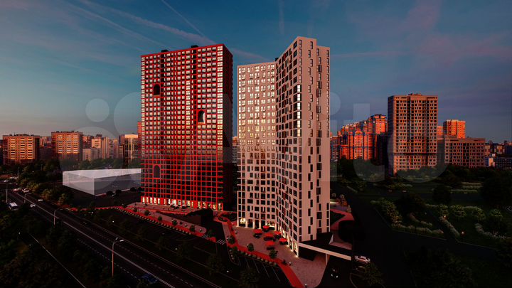 2-к. квартира, 57 м², 19/31 эт.