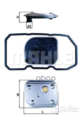 Фильтр АКПП HX158D Mahle/Knecht