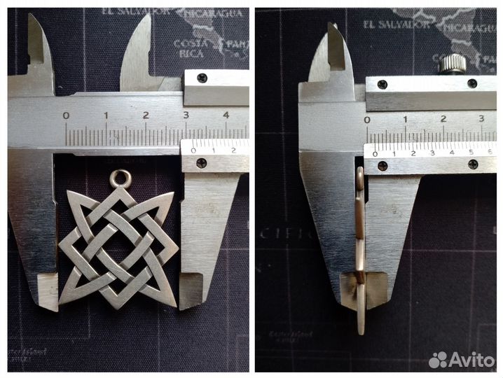 Серебряная подвеска-оберег