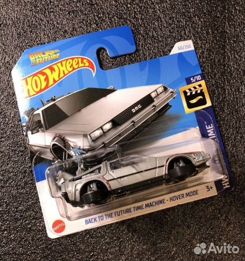 Hot Wheels back to the future time machine