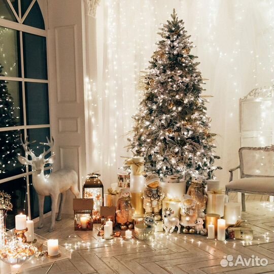 Гирлянда 100 ламп светодиодная