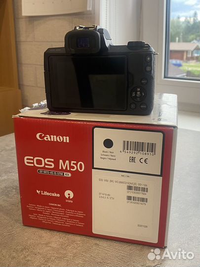 Canon eos m50 ef-m15-45 is stm Kit