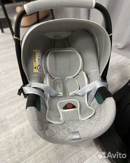 Автолюлька britax romer baby safe с базой isofix