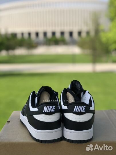 Кроссовки nike dunk low panda