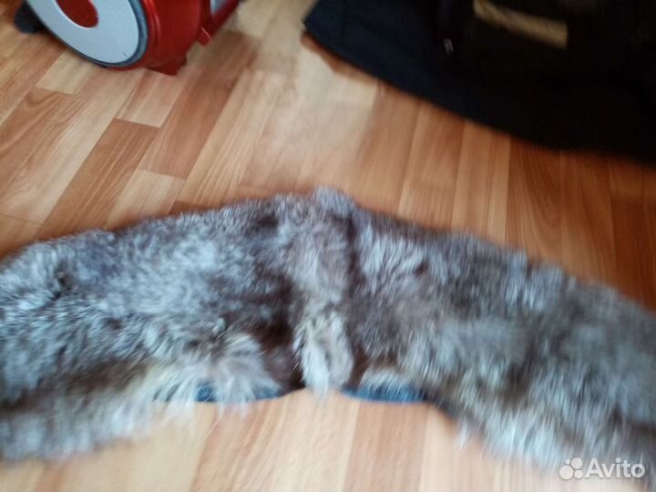 Меховой воротник песец