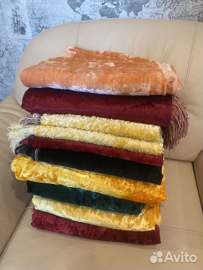 Плюшевая ткань винтаж СССР х/б
