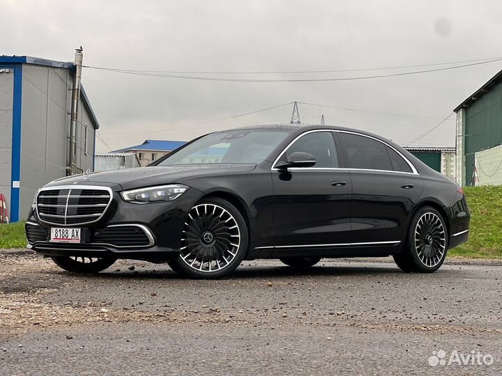 Летние кованые колеса R21 на Mercedes S Class