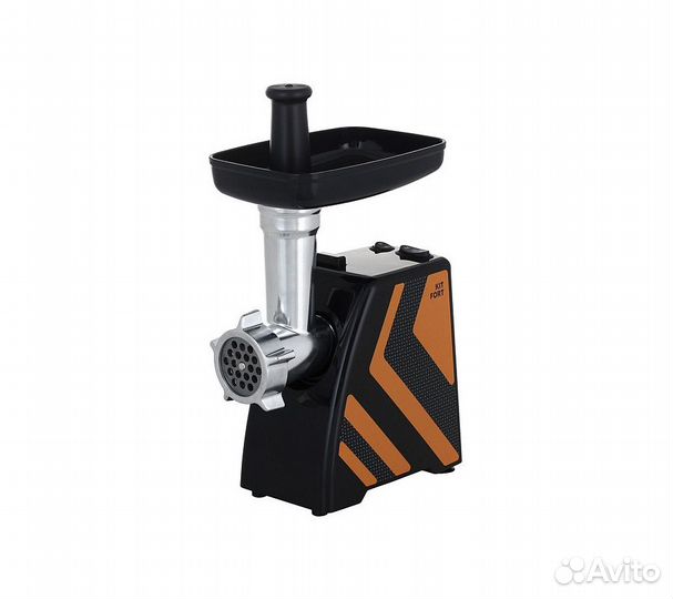 Мясорубка Kitfort KT-2101-3 1500Вт оранжевый/черны