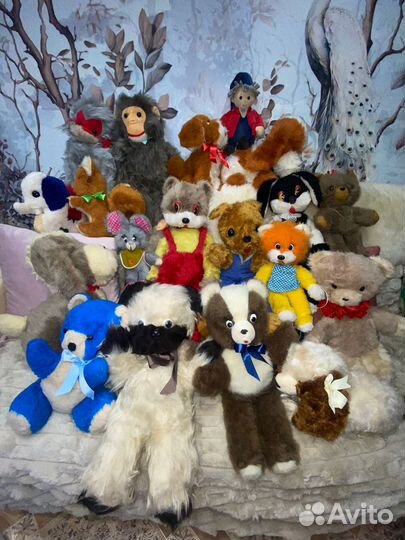 Мягкие игрушки Германия времен СССР