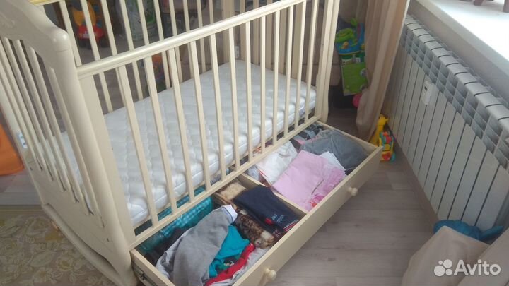 Детская кроватка Гандылян Шарлотта слоновая кость