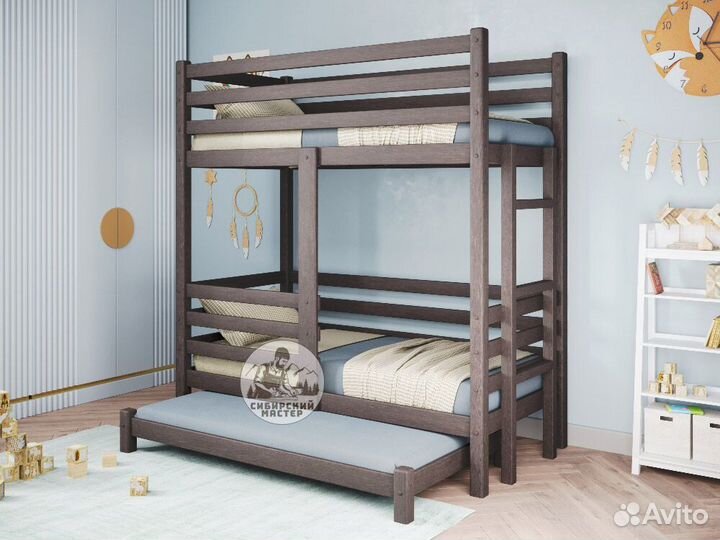 Двухъярусная кровать детская