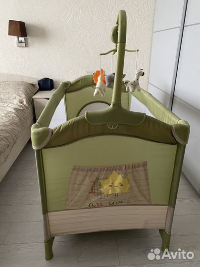 Манеж кровать babyton