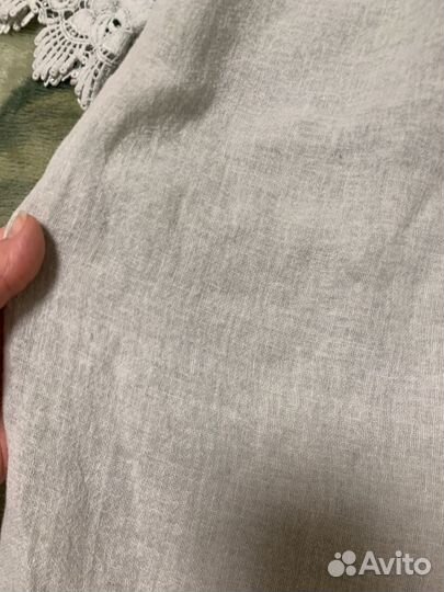 Блузка натуральный лён хлопок 52 54