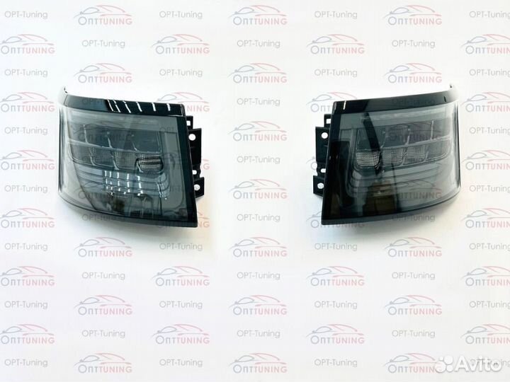 Задние фонари Black рест Range Rover Sport 2013+