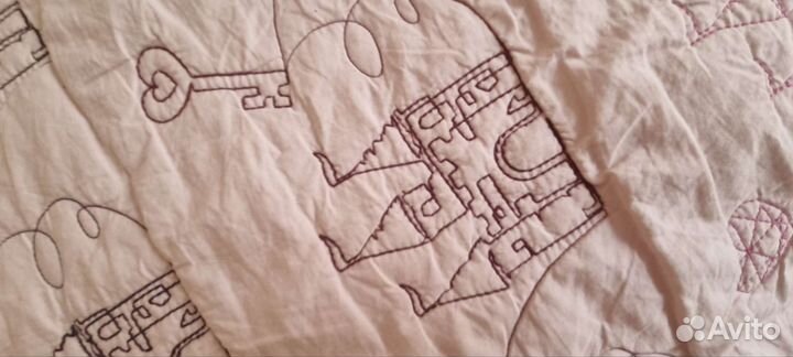 Покрывало с подушками на кровать для девочки