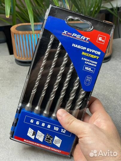 Набор буров для перфоратора 6в1 06122S