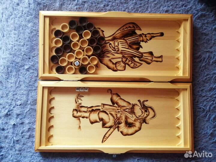 Нарды ручной работы