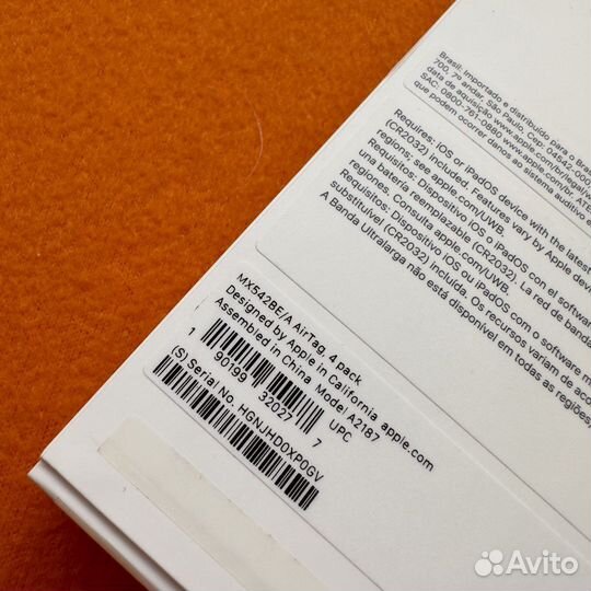 Apple AirTag 4 pack (New)