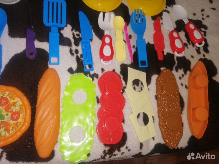 Игрушки, кухонный набор, плей До