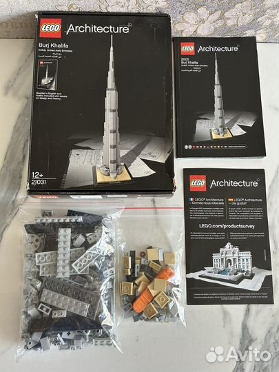 Lego architecture Burj Khalifa 21031 Дубай, ОАЭ