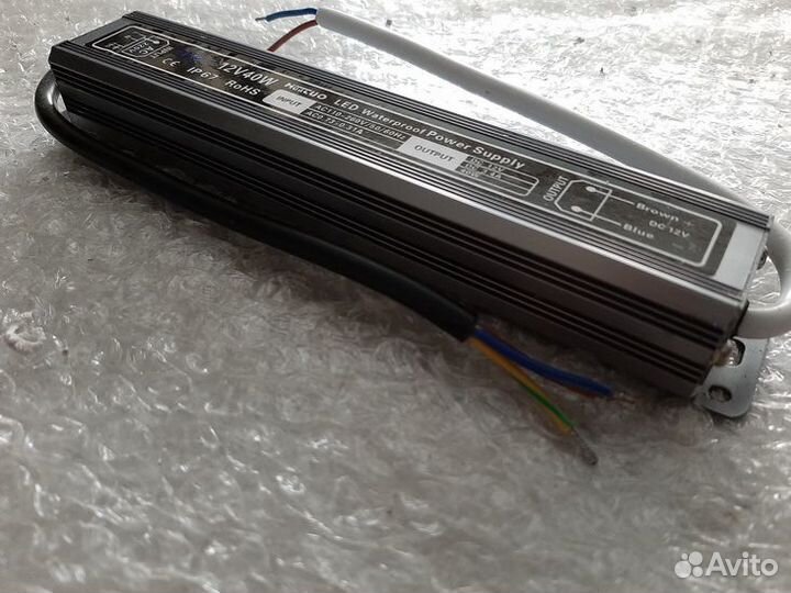 Блок питания 12V для светодиодной ленты