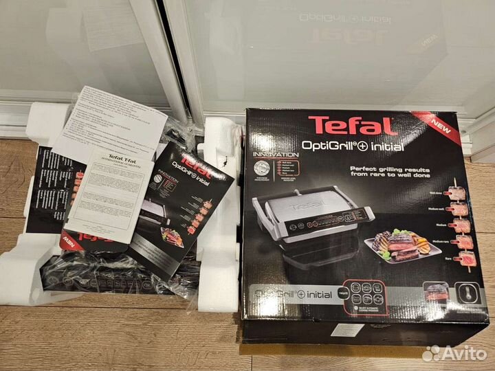 Электрогриль Умный от tefal optigrill+intial новый