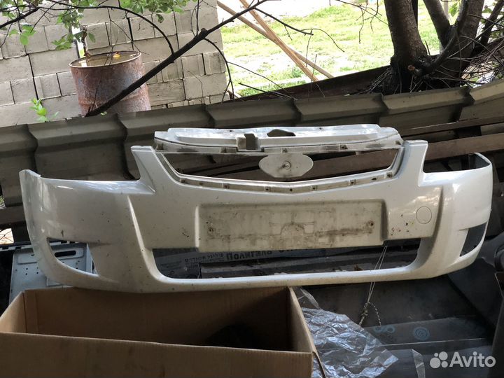 Передний бампер priora 2