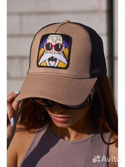 Кепка с принтом сетчатая