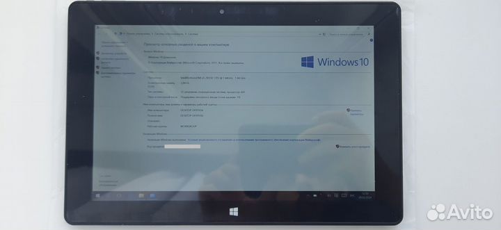 Планшет Irbis TW98 win10