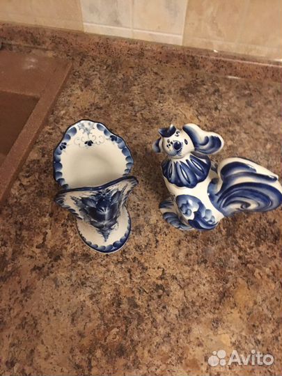 Посуда гжель