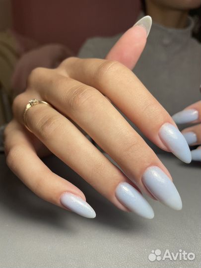 Маникюр наращивание