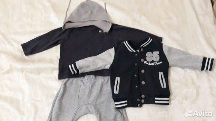 Костюмчик на мальчика Bebi goo(штанишки,кофточка,т