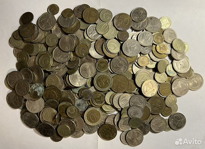 Монеты 1961-1993г 1кг