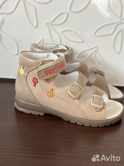 Сандали на мальчика Тотто 30натуральная кожа новые