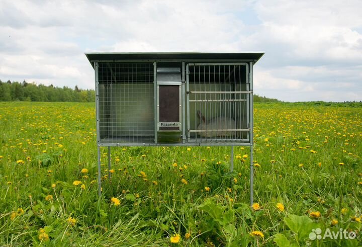 Домик для кроликов Фазенда