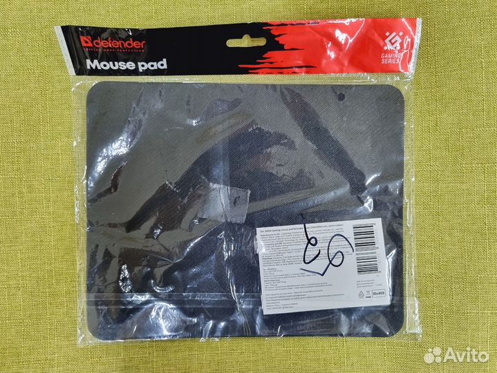 Коврик для мыши Defender 250 x 200 мм (новый)