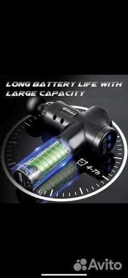 Перкуссионный массажер Riaxyaa