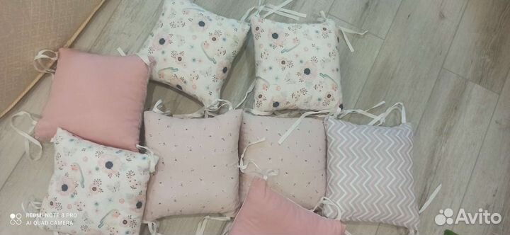 Бортики в кроватку