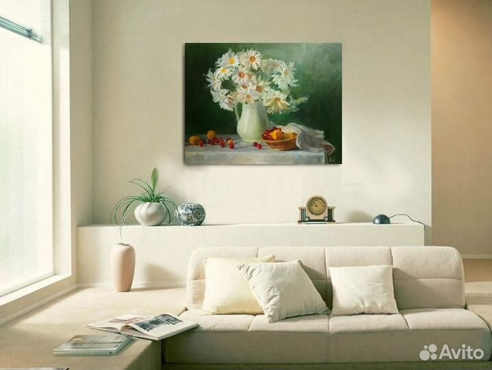 Картина маслом на холсте пейзаж искусство