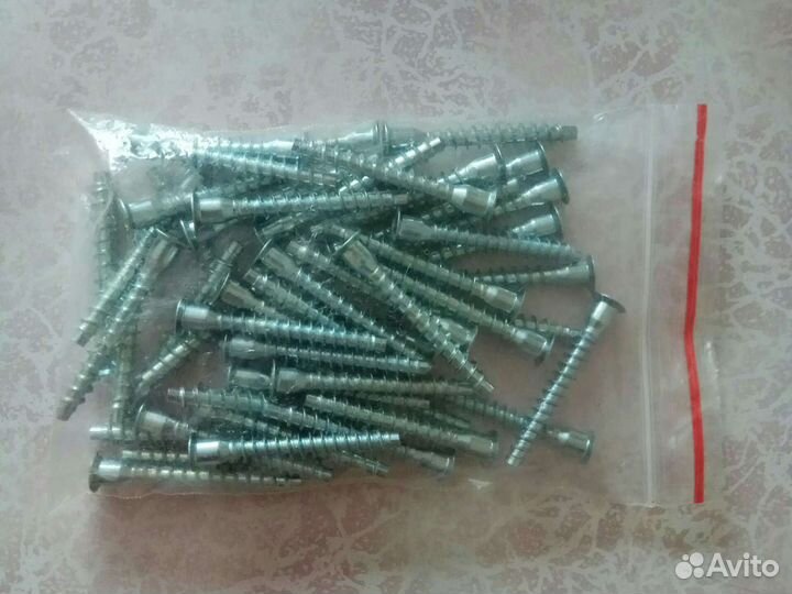 Винт-конфирмат мебельный