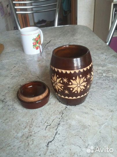 Боченок деревянный