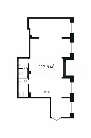 Продам торговое помещение, 112.52 м²
