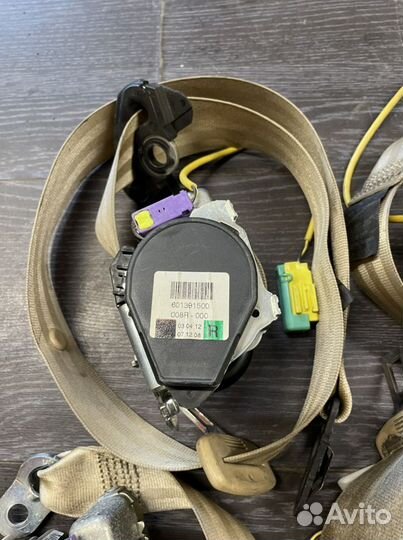 Ремни безопасности VW Touareg 7L