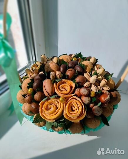 Букеты, корзины из сухофруктов и орехов Самара