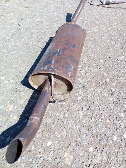 Выхлопная труба на priora