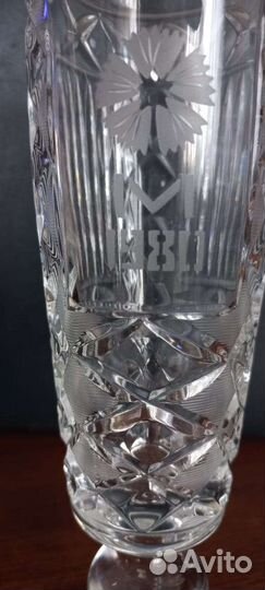 Бокалы, фужеры. Хрусталь. Олимпиада 80. СССР