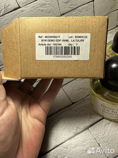 Byredo la tulipe тестер