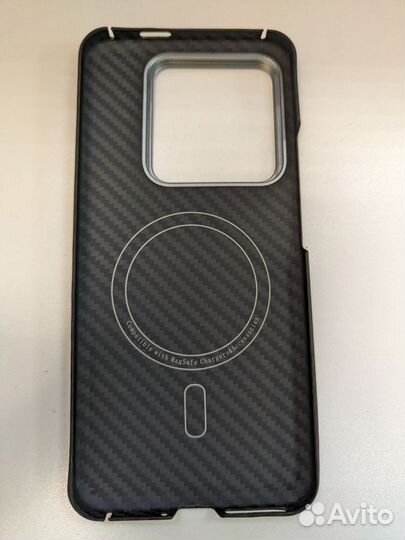 Чехол xiaomi 14 pro карбон