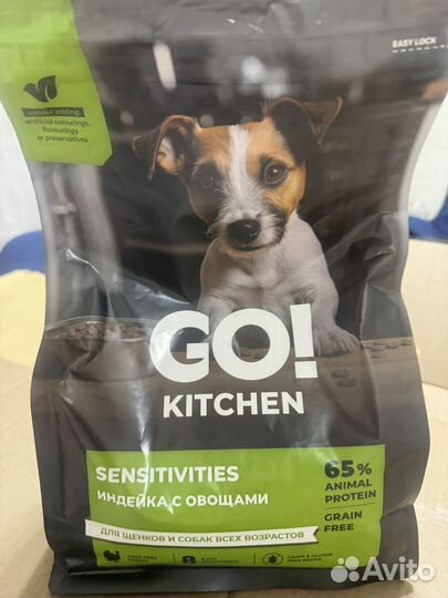 Корм для собак go
