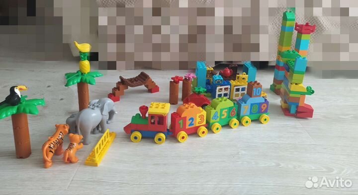 Lego дупло 146 деталей (1,7кг)